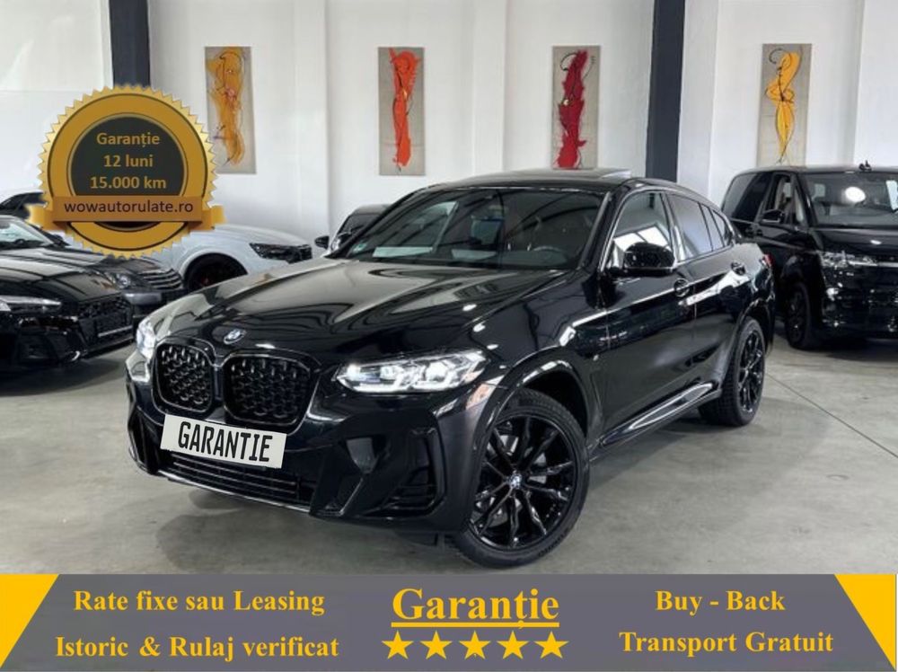 BMW X4 4X4 2023 2.0D E6 GARANTIE Rate Avans 0 Doar Cu Buletin