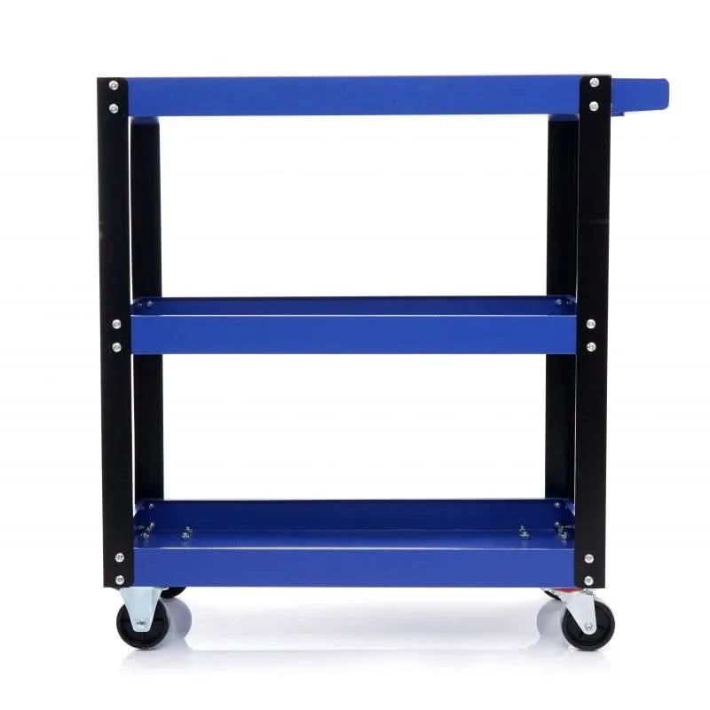 Carucior de atelier cu roti si 3 rafturi , Kraft&Dele KD1066