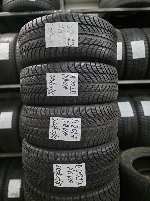 4x 205/55/16 M+S SAVA Stare excelenta
