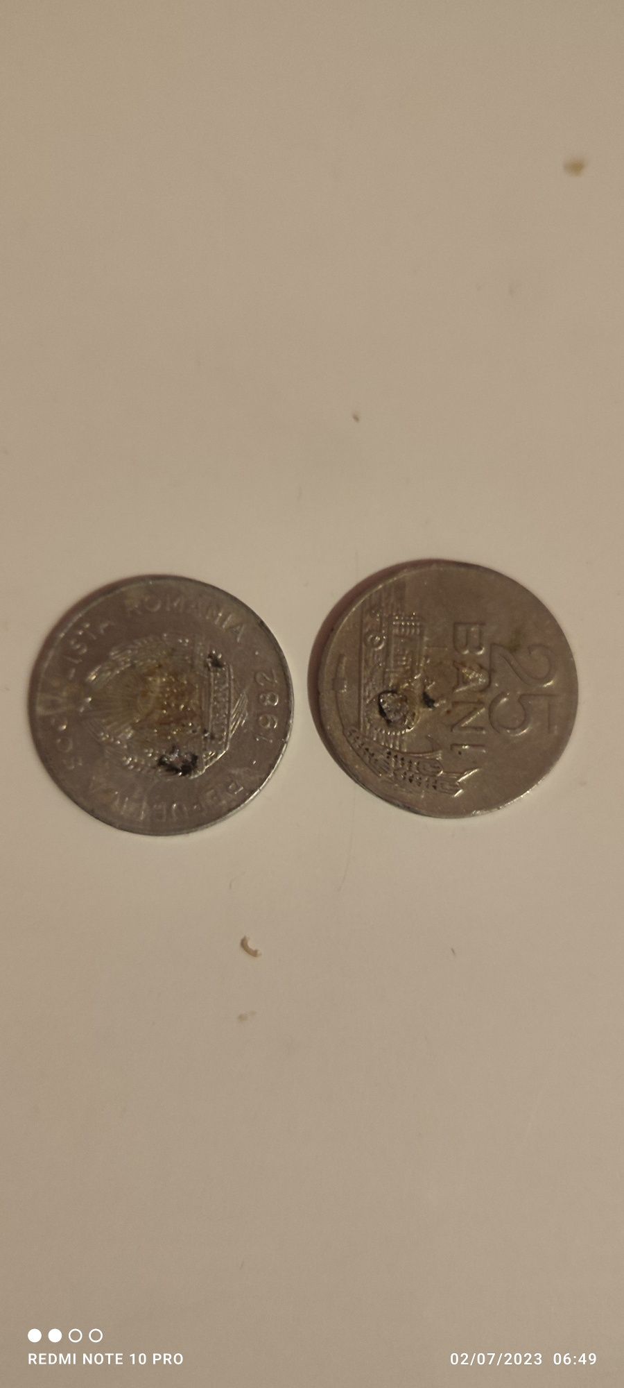 Monede 25 de bani 1982