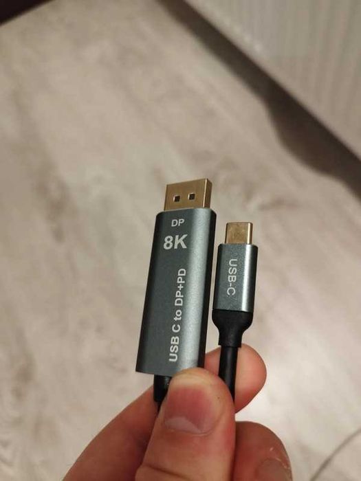 Cablu Yiwentec 2 m Usb‑C → DisplayPort 1.4, 8K 60 Hz