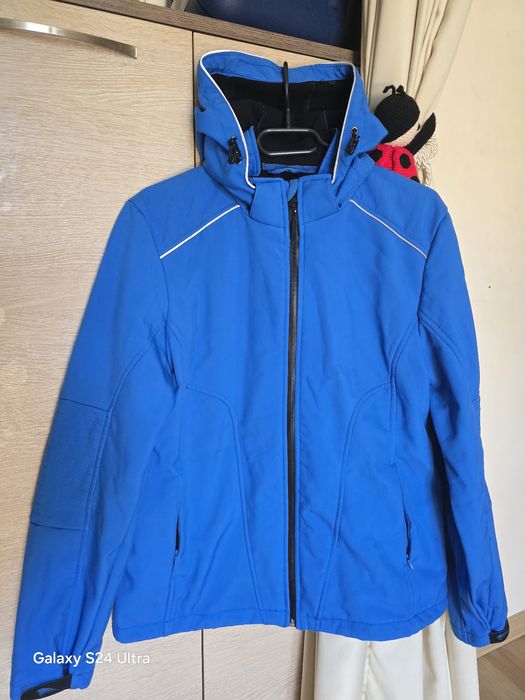 Дамско ски яке, синьо