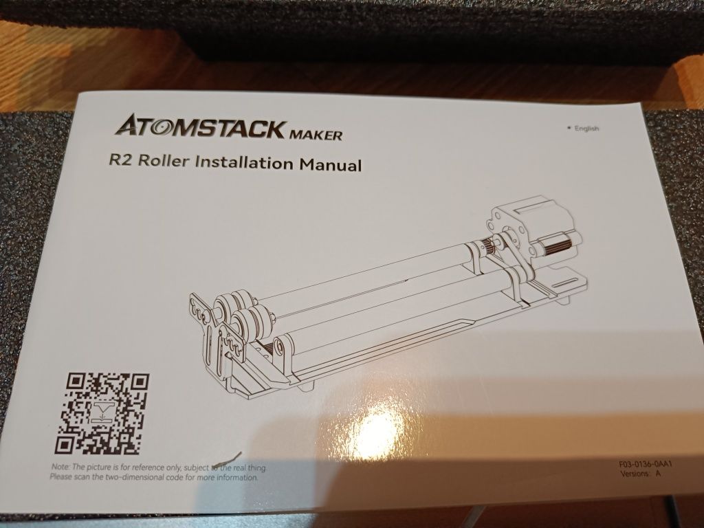 Axa rotativa CNC laser / Rotary Roller R2 Atomstack