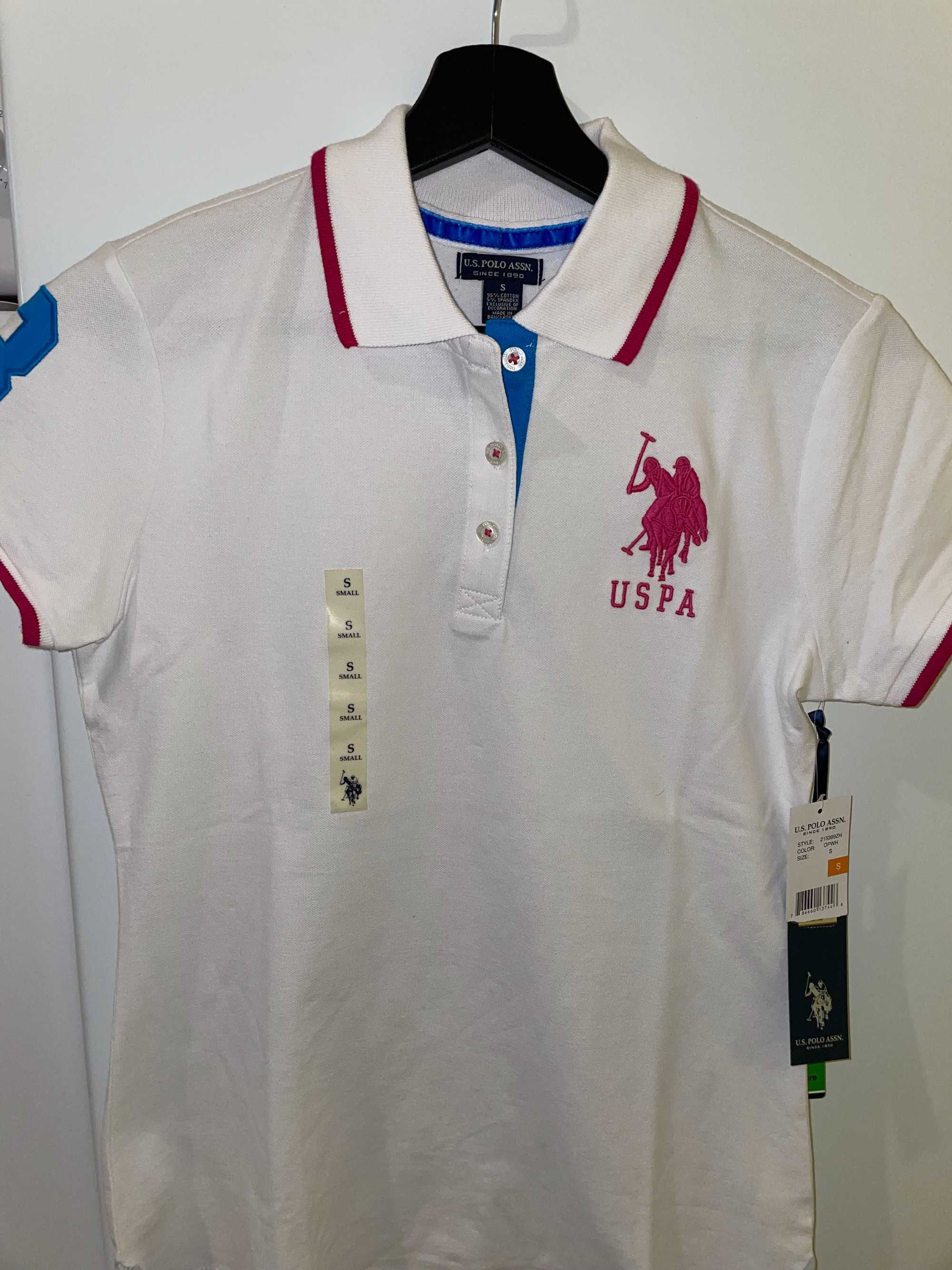 U.s. Polo Assn. Тениска с яка