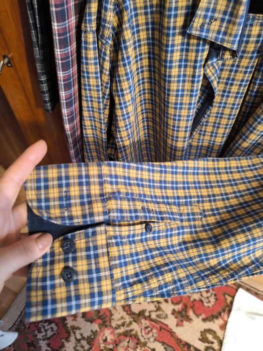 Patru cămași groase și călduroase XL se vând împreună