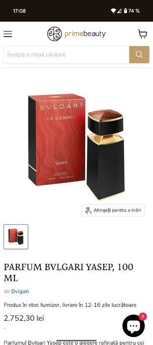 Parfumuri La gemme Bvlgari!