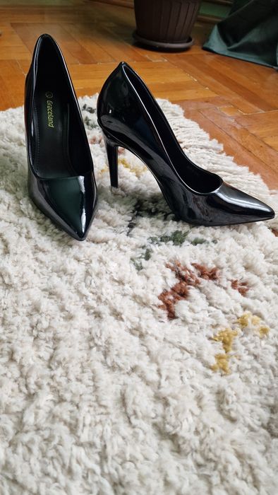 Pantofi damă negrii