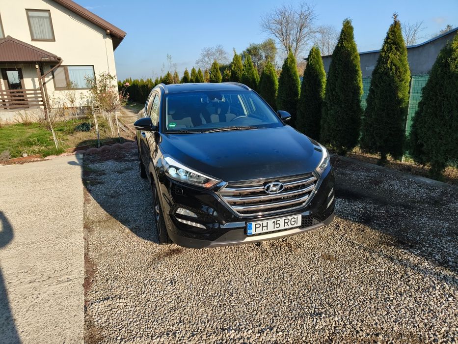Hyundai Tucson 2.0 crdi, automata 4x4, negru, 185cp, 2016, 161000km