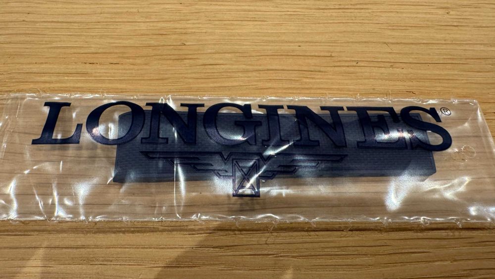 Оригинални LONGINES HydroConquest синя гумена каишка и закопчалка