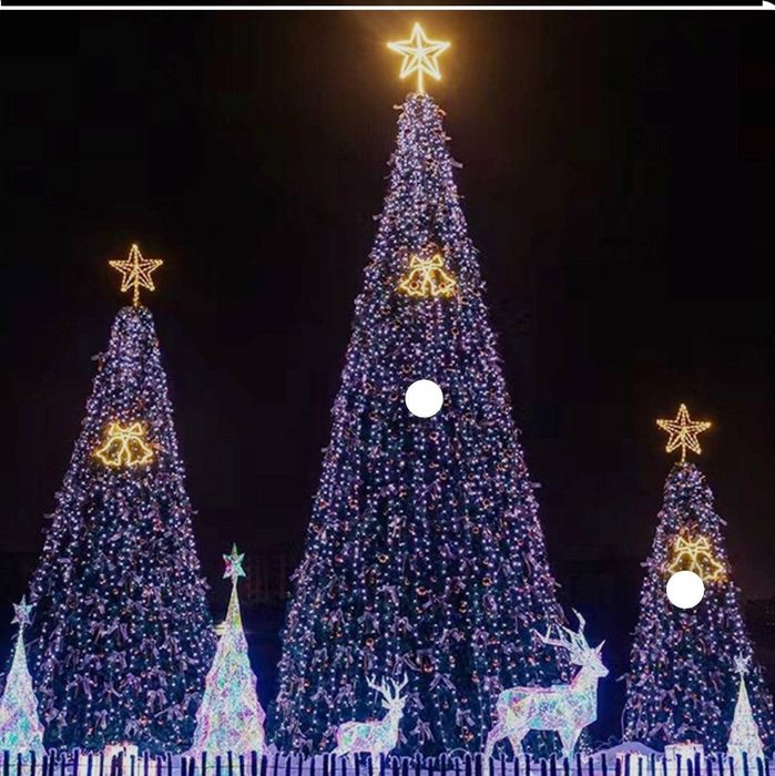 Новогодняя ёлка Гигант. Новогодняя елка Реклама