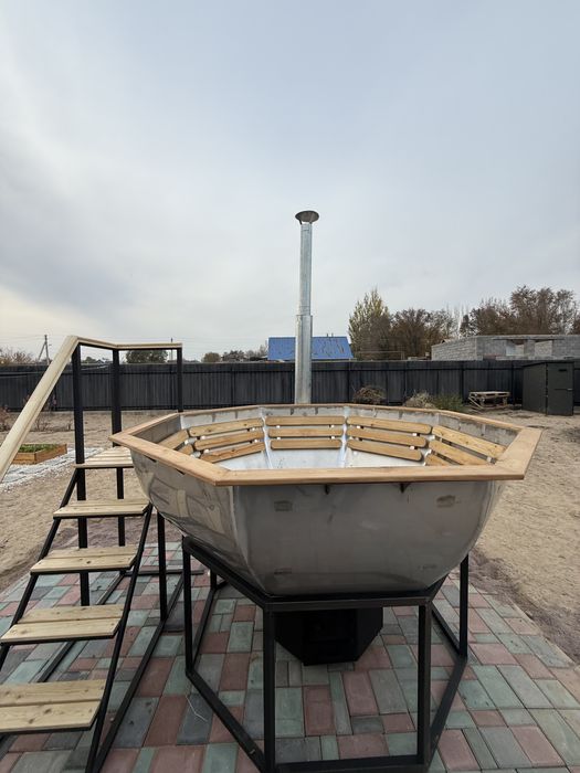 Банный чан из нержавейки