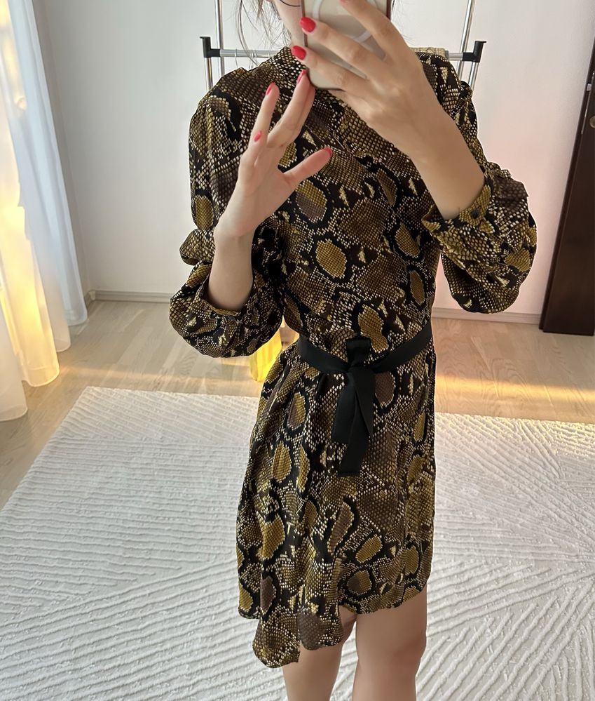 Rochie Zara animal print