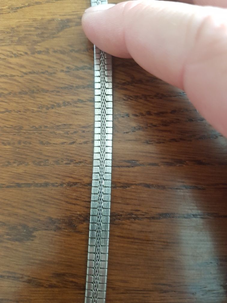 Superba bratara argint masiv 835 ,Germania 18.5 cm