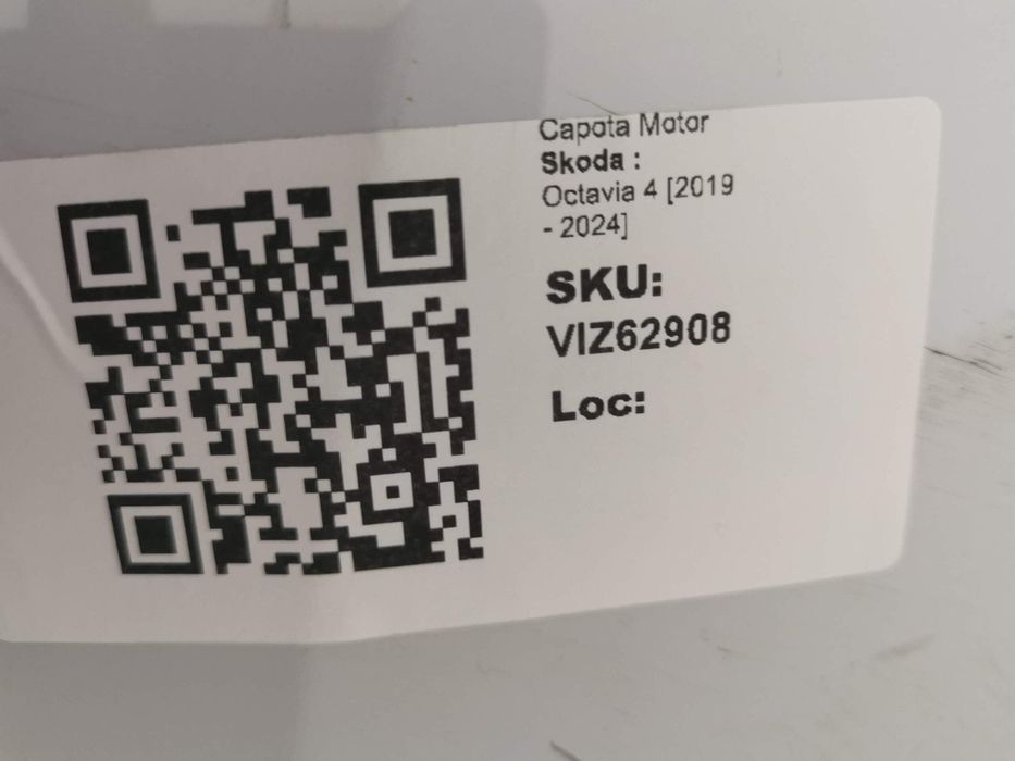 Капак Двигател Шкода Октавия 4 / Skoda Octavia 4 [ - ] Оригинален В До