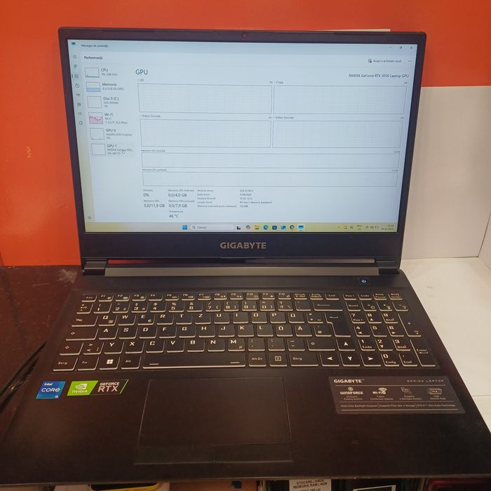 Hope Amanet P1/ Laptop Gigabyte G5 GD i5-11400H 16 GB RAM NVIDIA 3050