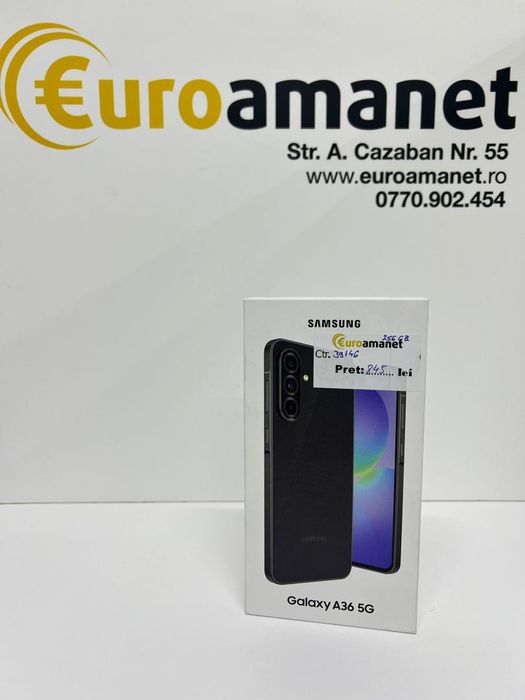 Telefon mobil Samsung Galaxy A36, Dual SIM, 8GB RAM, 256GB -I-