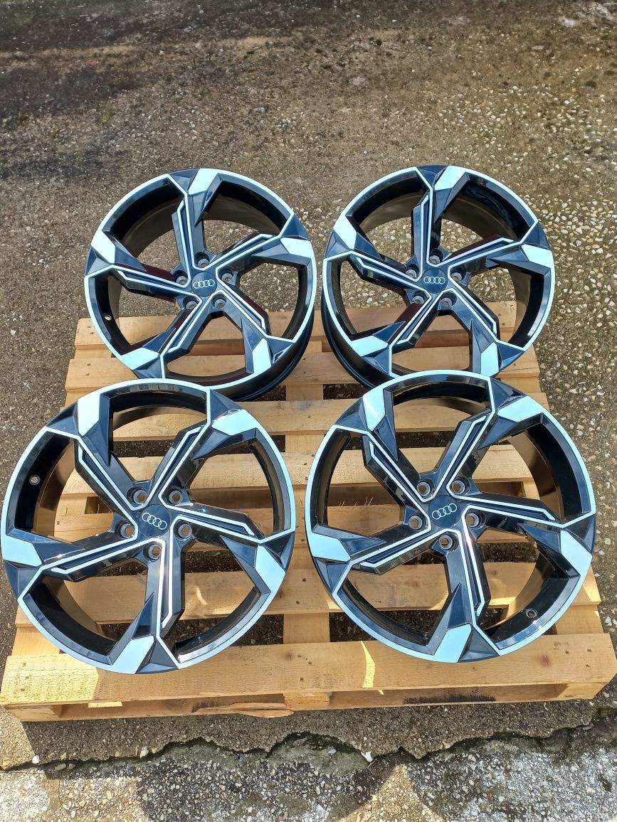 19 Audi Rotor25 8.5j et35 Black Polish A3 A4 A5 A6 A7 A8 Q3 Q5 Чисто Н