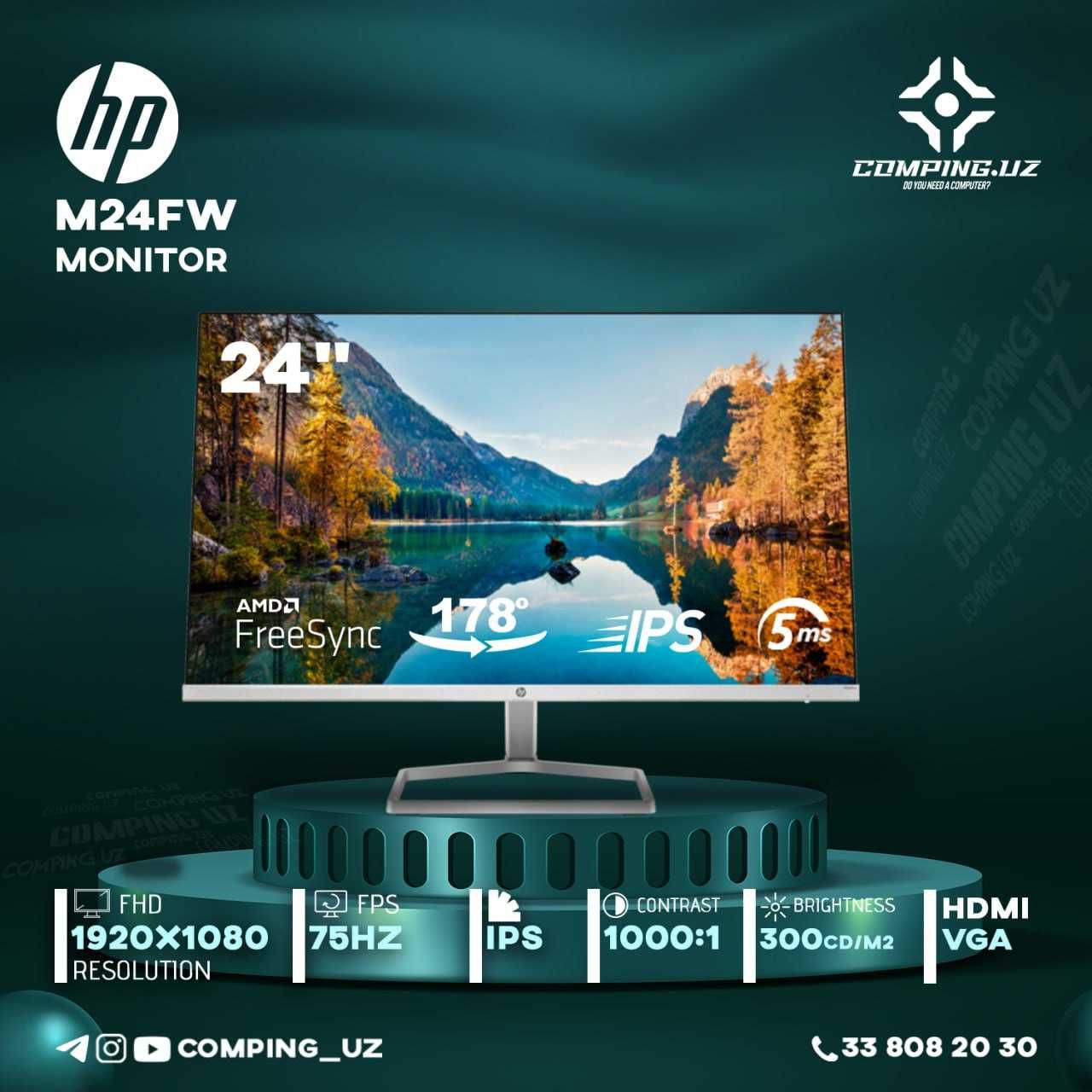 HP M24FW 75Hz fhd IPS