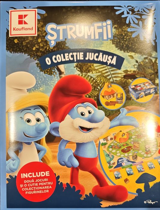 Album Ștrumfii o colecție jucăușă by Kaufland