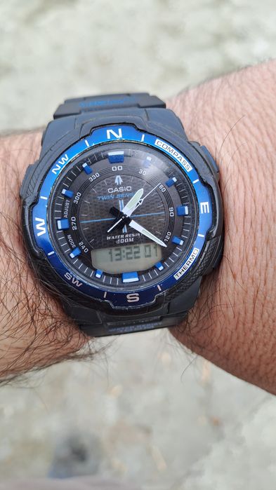 Casio SGW 500H busola- temperatura- fazele lunii