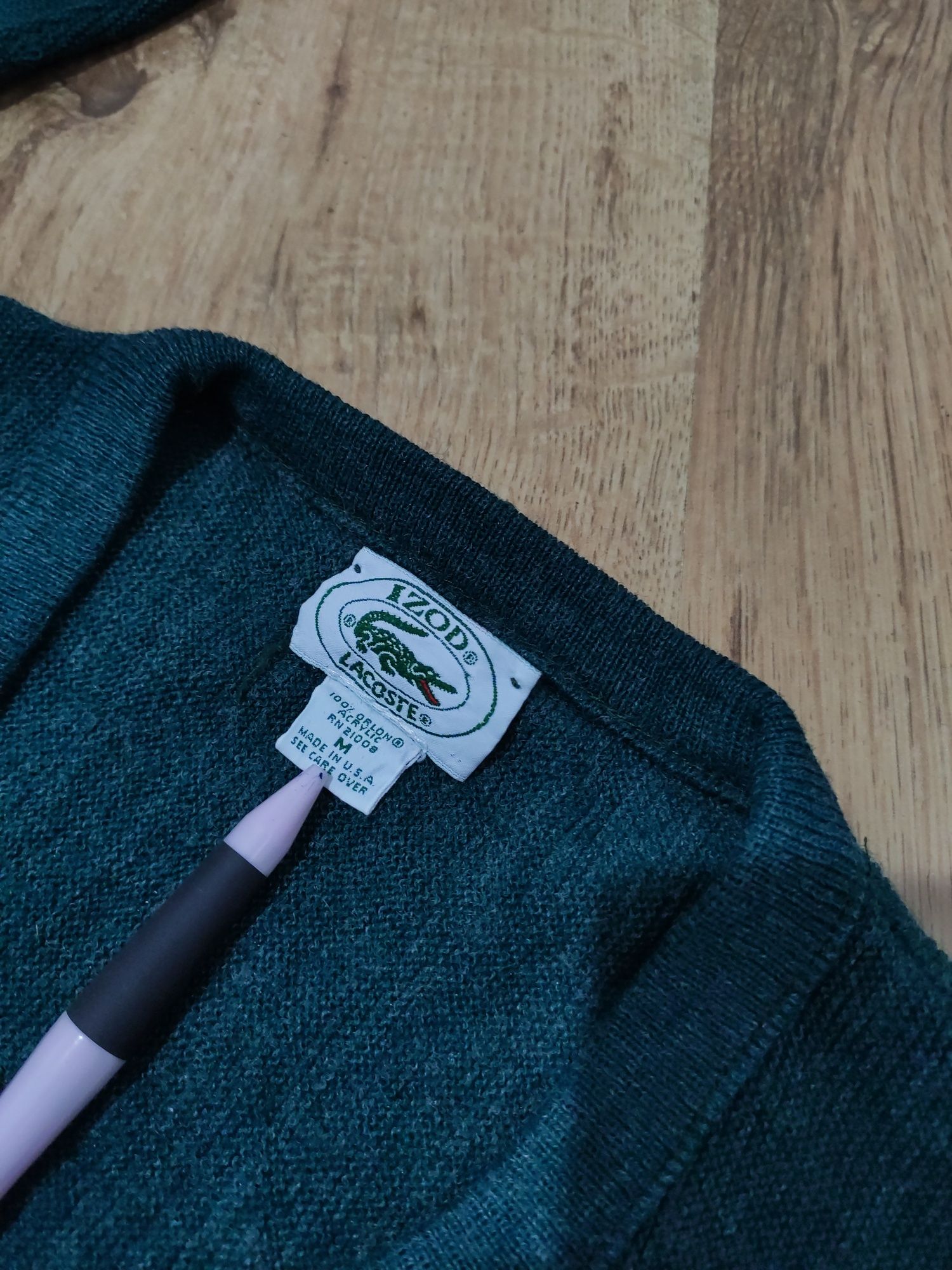 Pulover vintage de damă Lacoste made in USA mărimea L