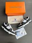 Adidasi Louis Vuitton Trainer Sneaker Black-White Produs Nou-Full Box
