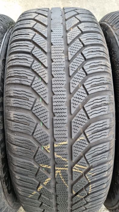 Jante tabla R16 5x108 cu Anvelope iarna Semperit 235/60R16 foarte bune