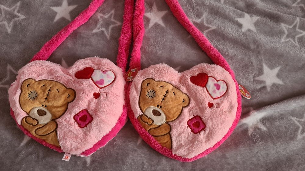 Плюшени чанти сърчица