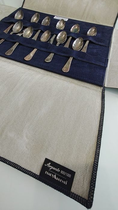 Ptr colecționari ! Set lingurițe argint