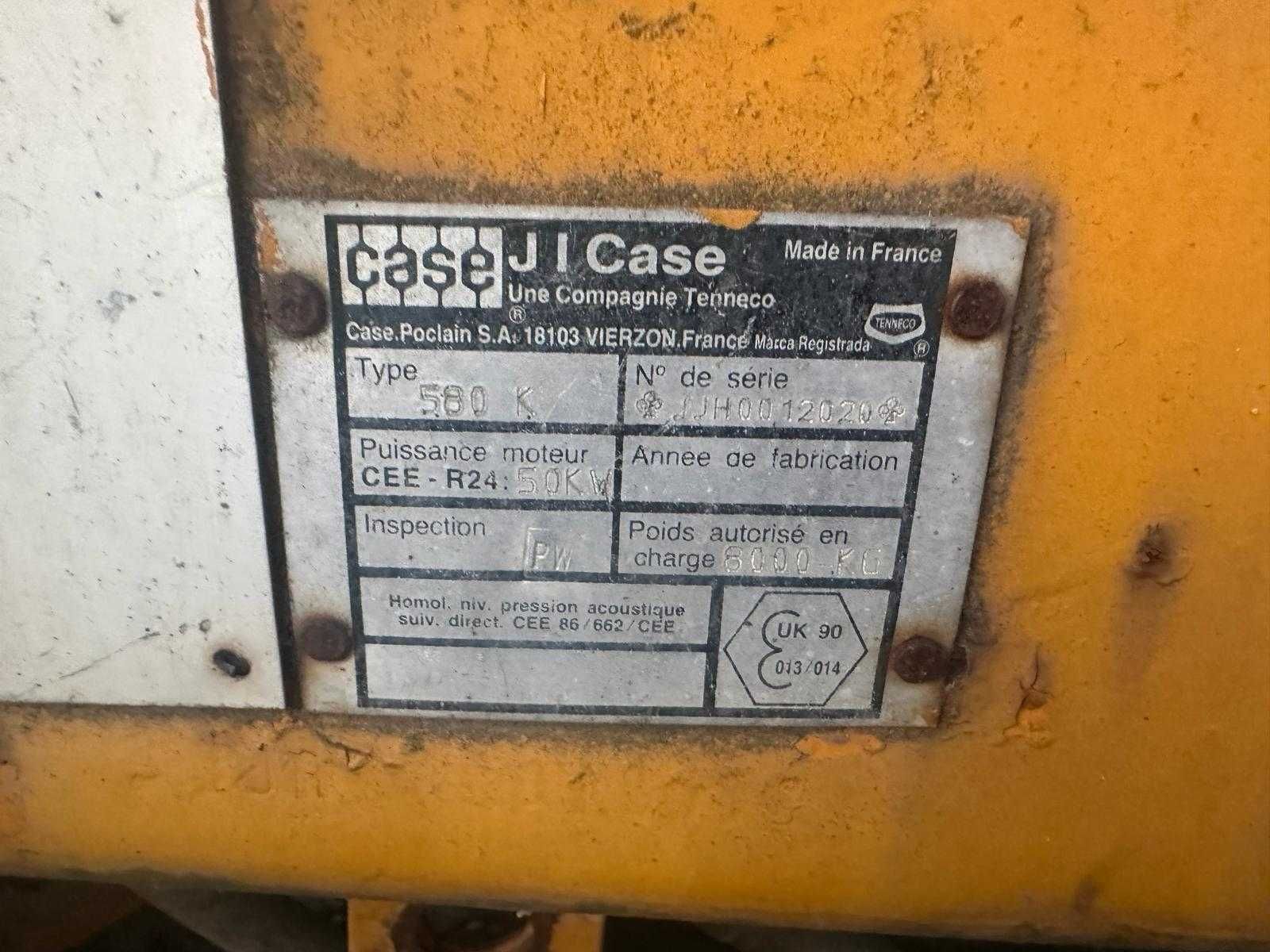 Dezmembrez buldoexcavator Case 580K