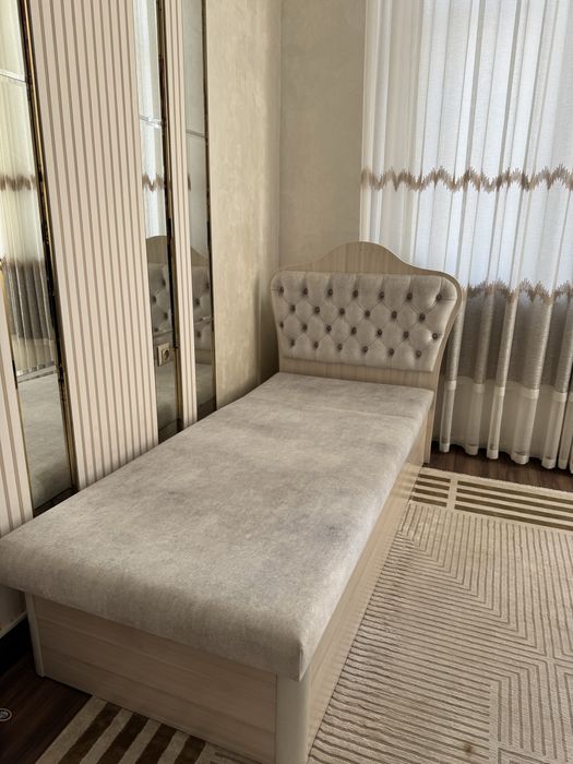 Детский кровать шкаф писменный стол сотилади