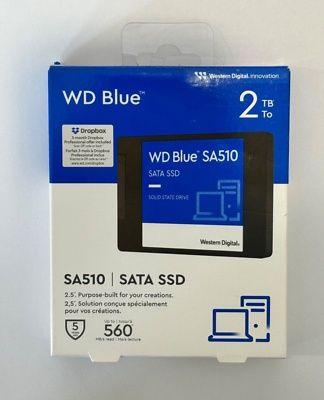2TB SSD WD Blue SA510 - WDS200T3B0A