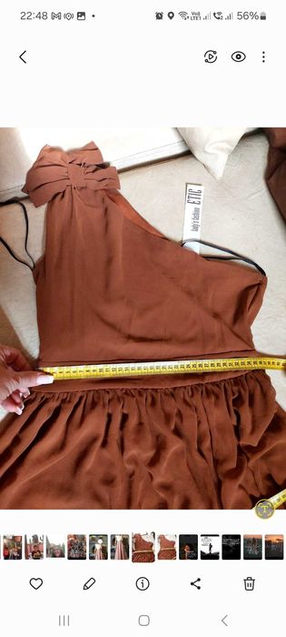 Transport gratuit Fan. Rochie de ocazie marime M-L.