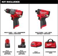 Set Milwaukee M12 FID2 / FPD2