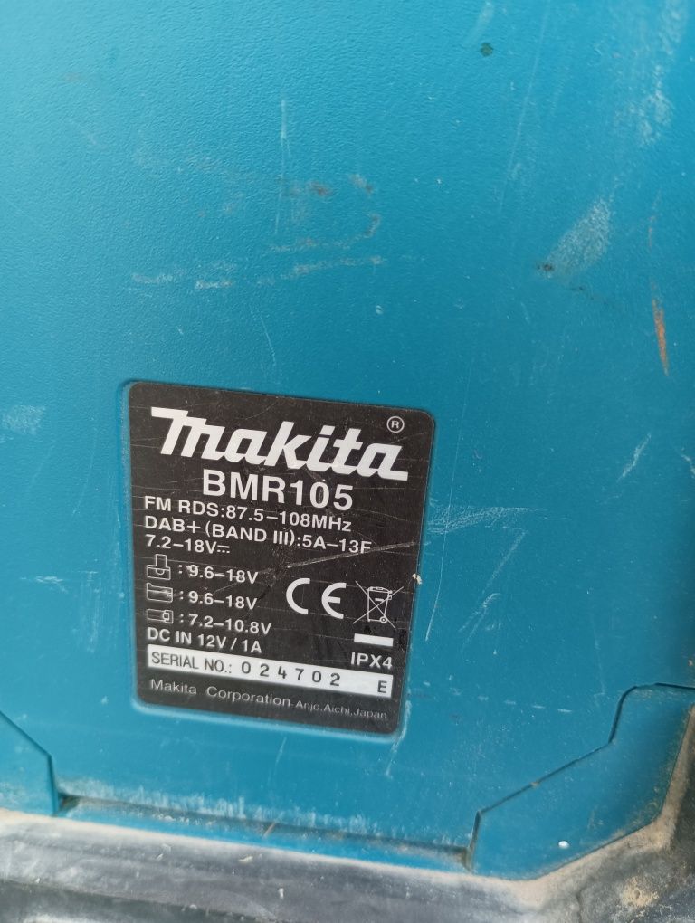 Строително радио makita bmr105