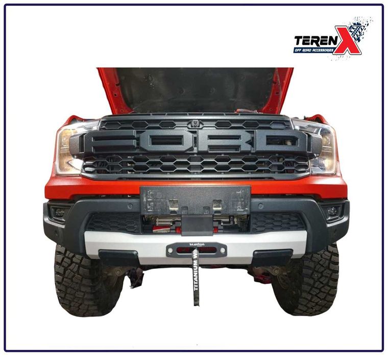 Placă de montaj troliu - Ford Ranger Raptor 2.0 diesel (2023)