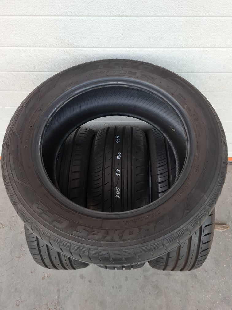 Летни гуми 4 броя TOYO Proxes CF2 205 55 R16 дот 4818