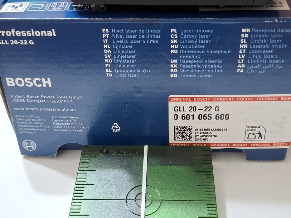 Vind nivela laser Bosch