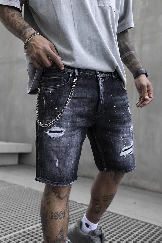 Ново! Къси дънки Black Island / Dsquared2 / Premium