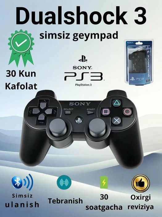 Plestation 3 Jostik pult yangi 100.000 söm