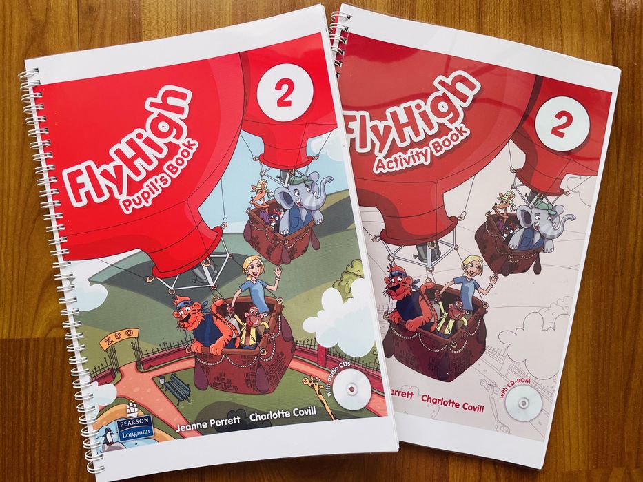 Fly High 1 2 3 4 все уровни в отличном качестве Fun Grammar