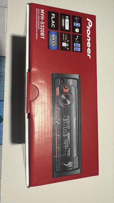 PIONEER  MVH-S320BT - Блутут радио плейър за 2 телефона с микрофон