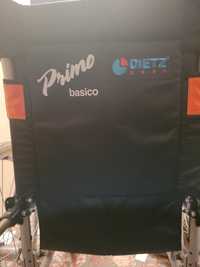 Scaun cu rotile din aluminiu pliabil PRIMO Basico / latime sezut 41 cm
