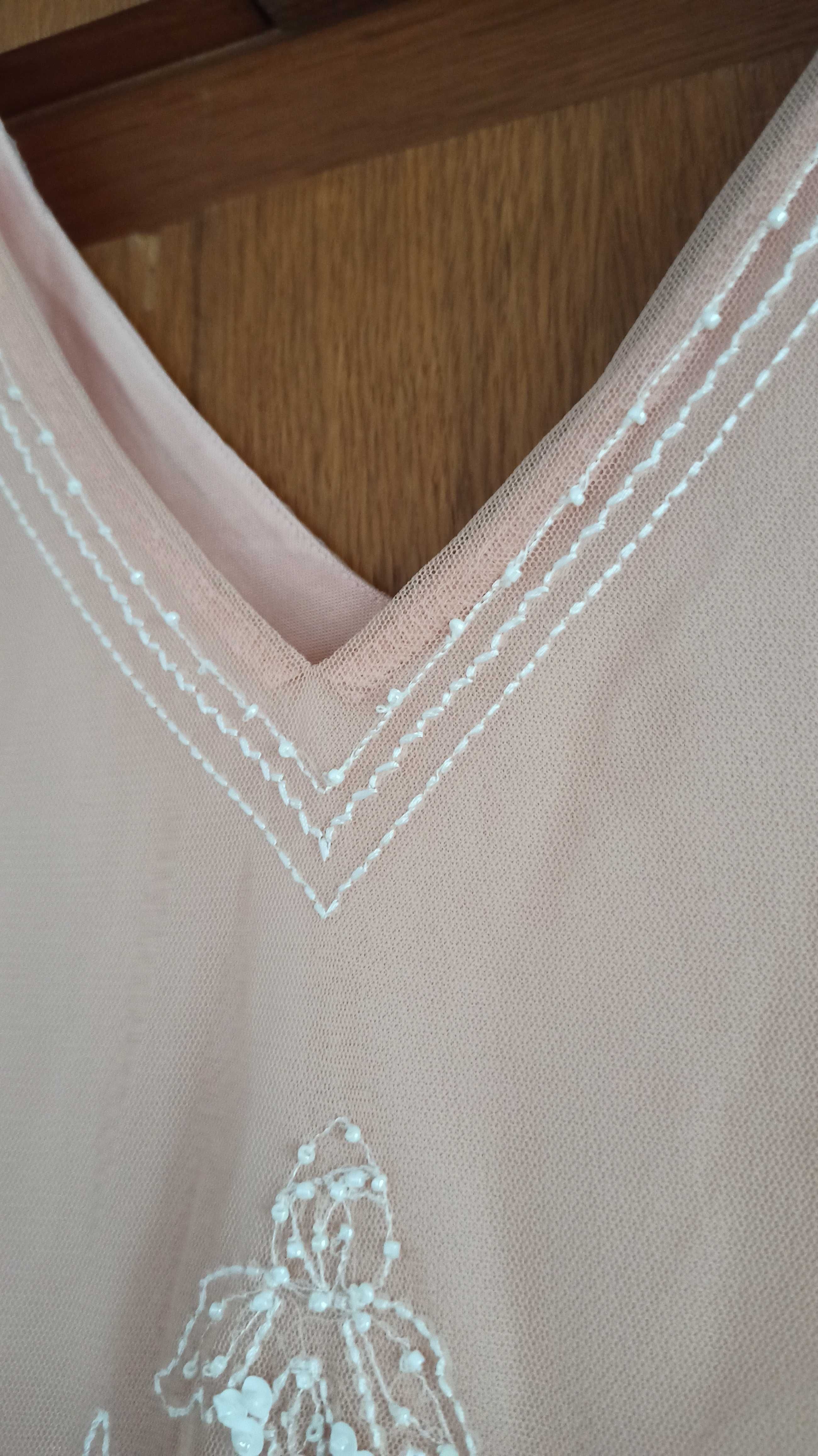 розова блуза / Pink blouse