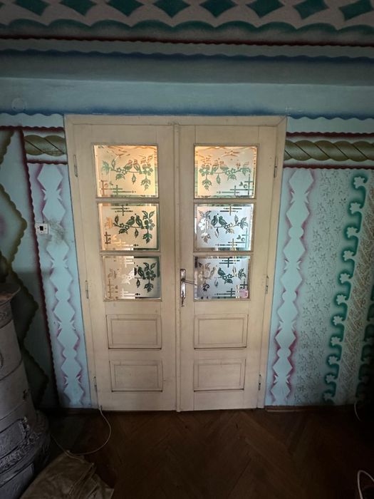 Vand usi duble lemn masiv, urgent