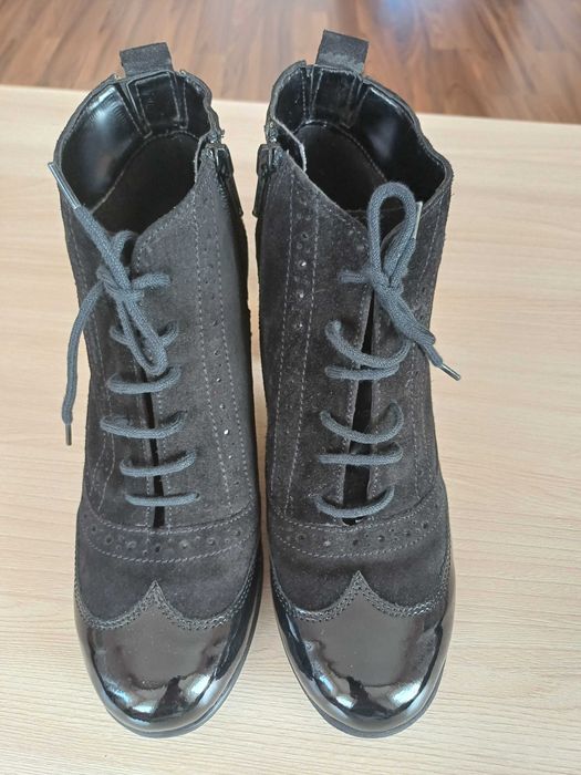 Botine piele naturală