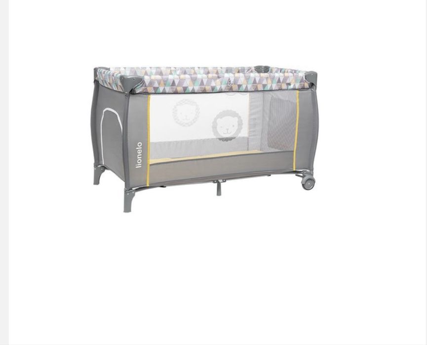 Pat pliant 120x60 cm cu saltea cu husa