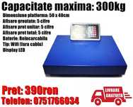 Cantar Animale Cereale Colete Fara Cablu 300 kg LivrareGRATUIT AG