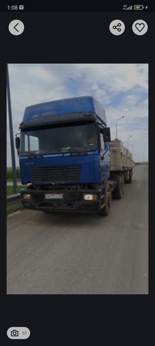 Шахман 2007года с прицепом