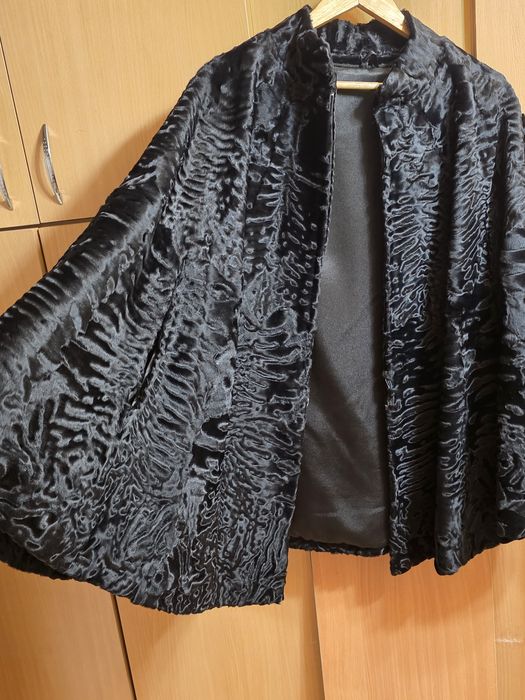 Pelerina  blana naturala -miel